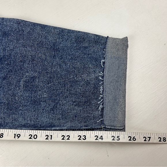 Hollister Mom Jeans Womens 28 X 27 Ultra High-Rise 7R Blue Vintage Stretch New - Picture 8 of 8